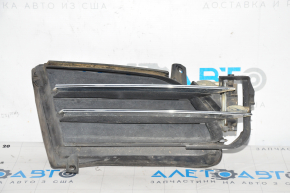 Front bumper eyelets right assembly Tesla Model S 12-15 pre-rest with actuator, broken fastener