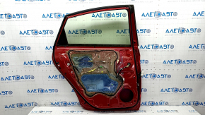 Door assembly rear left Toyota Prius 30 10-15 red 3R3, dent, chips
