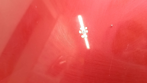 Hood bare Toyota Prius 30 10-15 aluminum, red 3R3, dents, bumps