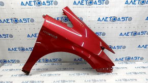 Front right wing Toyota Prius 30 10-15 red 3R3