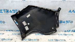 Rear bumper bare left fang Jeep Cherokee KL 14-18 black