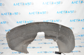 Rear right fender liner Tesla Model S 12-15 pre-restoration, tear in fastening