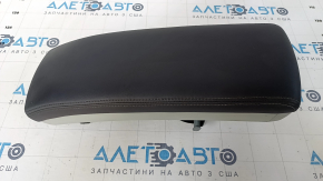 Armrest Toyota Prius 30 10-15 leather, black, leather defect, broken fastening