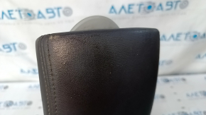 Armrest Toyota Prius 30 10-15 leather, black, leather defect, broken fastening