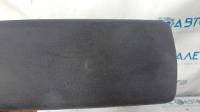 Armrest Toyota Prius 30 10-15 cloth, dark gray, scuffs, broken mount