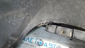 Bumper front bare lower part Jeep Cherokee KL 14-18 without lining, structure, scratches, cracked