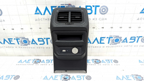 Center console trim with deflector VW Tiguan 18- black