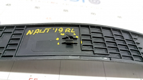Door sill outer rear left Lincoln Nautilus 19-23 black, broken fastener scratches