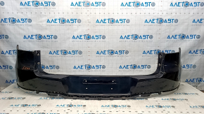 Bare rear bumper VW Tiguan 12-17 rest, upper part, black, scratches