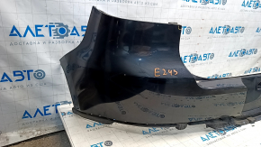 Bare rear bumper VW Tiguan 12-17 rest, upper part, black, scratches