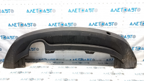Bare rear bumper VW Tiguan 09-17 lower part, structure, dented, scratches