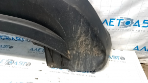 Bare rear bumper VW Tiguan 09-17 lower part, structure, dented, scratches