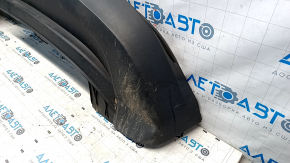 Bare rear bumper VW Tiguan 09-17 lower part, structure, dented, scratches