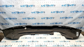Bare rear bumper VW Tiguan 09-17 lower part, structure, dented, scratches