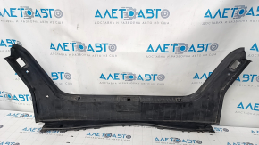 Mercedes W211 trunk opening trim black, worn