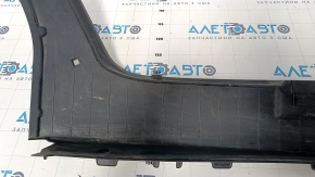 Mercedes W211 trunk opening trim black, worn