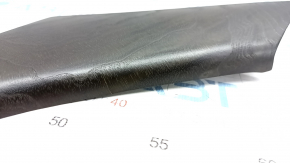 Center console trim front right Lincoln Nautilus 19-23 dark wood, broken mount, scratches, crack