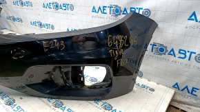 Front bumper bare VW Tiguan 12-17 rest, black, scratch, dented