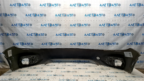 Front bumper bare VW Tiguan 12-17 rest, black, scratch, dented