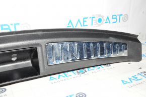 Tesla Model S 12-15 pre-restored rear trunk opening trim, Signature, with chrome, scratches