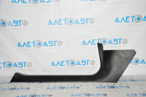 Door sill trim front left Tesla Model S 12-15 pre-rest, black, scratches