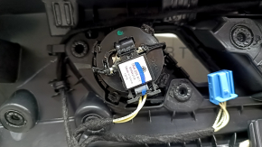 Door trim card front left VW Tiguan 18 - black, with tweeter, scratches, needs cleaning