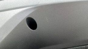 Door trim card rear left VW Tiguan 18- black, armrest leather black, scratches
