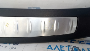 Trunk opening trim Infiniti JX35 QX60 13- black, scratches, dents on chrome