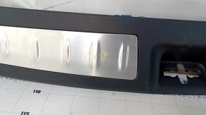 Trunk opening trim Infiniti JX35 QX60 13- black, scratches, dents on chrome