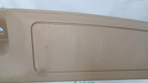Nissan Pathfinder 13-20 trunk opening trim beige, scuffs, plastic turned white