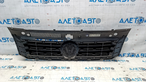 Radiator grill with badge VW Passat b7 12-15 USA, broken mount