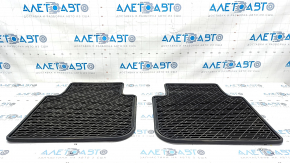 Set of floor mats for 5 seats VW Tiguan 18- rubber, black