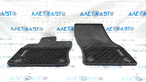 Set of floor mats for 5 seats VW Tiguan 18- rubber, black