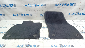 Set of floor mats for 5 seats VW Tiguan 18 - cloth, black