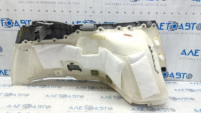 Left arch trim Toyota Prius 30 10-15 gray, broken mount, scratches, break, needs cleaning