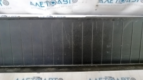 Mercedes W221 trunk opening trim black, worn