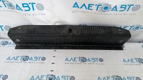 Mercedes W221 trunk opening trim black, worn