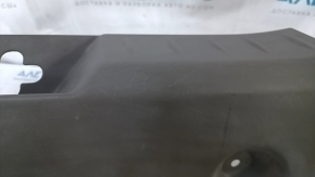Nissan Leaf 13-17 trunk opening trim gray, scuffs
