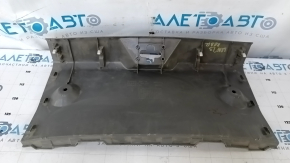 Nissan Leaf 13-17 trunk opening trim gray, scuffs