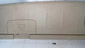 Subaru b9 Tribeca trunk opening trim beige, scuffs