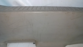 Upper trunk opening trim Mazda CX-7 06-09 gray, worn, without plug