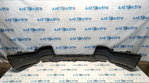Front bumper lower part Ford Explorer 16-17 rest, structure, scratch