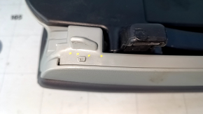 Armrest Toyota Prius 30 10-15 leather, black, leather defect, broken fastening