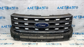 Radiator grill grill Ford Explorer 16-17 rest, with emblem, scratch