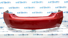 Rear bumper bare Toyota Prius 30 10-15 red, dented, scratches