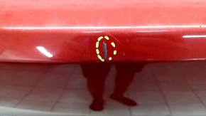 Rear bumper bare Toyota Prius 30 10-15 red, dented, scratches