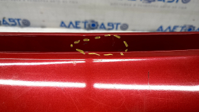 Rear bumper bare Toyota Prius 30 10-15 red, dented, scratches