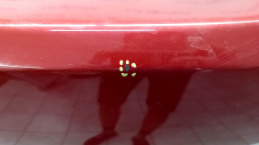 Rear bumper bare Toyota Prius 30 10-15 red, dented, scratches