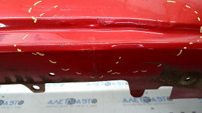 Rear bumper bare Toyota Prius 30 10-15 red, dented, scratches