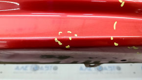 Rear bumper bare Toyota Prius 30 10-15 red, dented, scratches